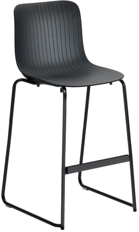 Segis Табурет из полипропилена с высокими санками и спинкой Dragonfly G0033 - Вид №1