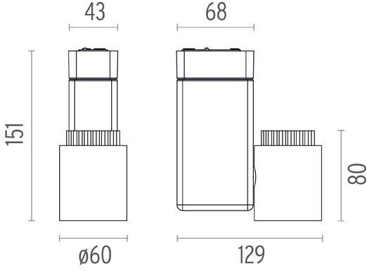 Flos Регулируемый алюминиевый точечный светильник Architectural collection - proiettori sun-id-1404262 - Вид №1