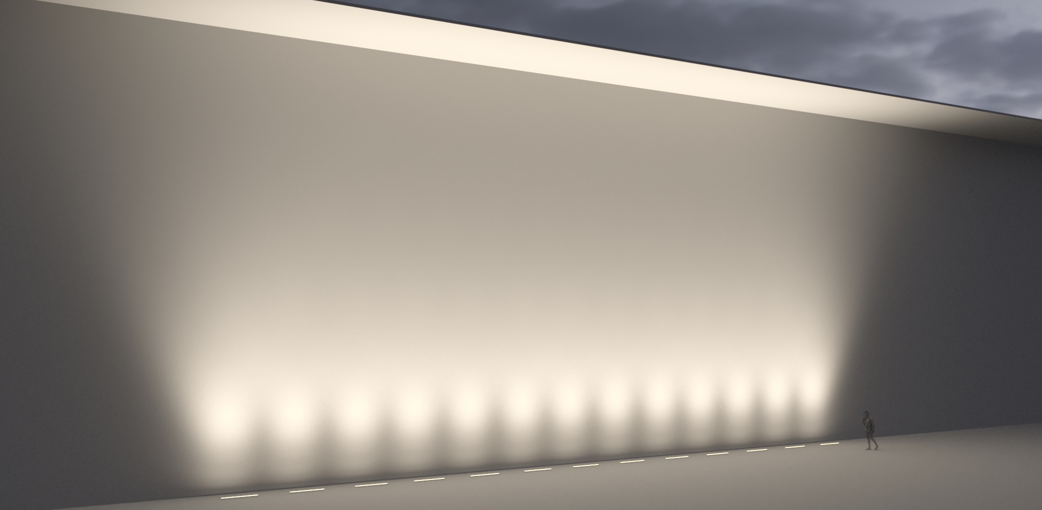 8411618 Подсветка стены Platek MINI CORNICHE Applique  MINI CORNICHE Applique 1200 mm - LED 3000K 40°  - Вид №11