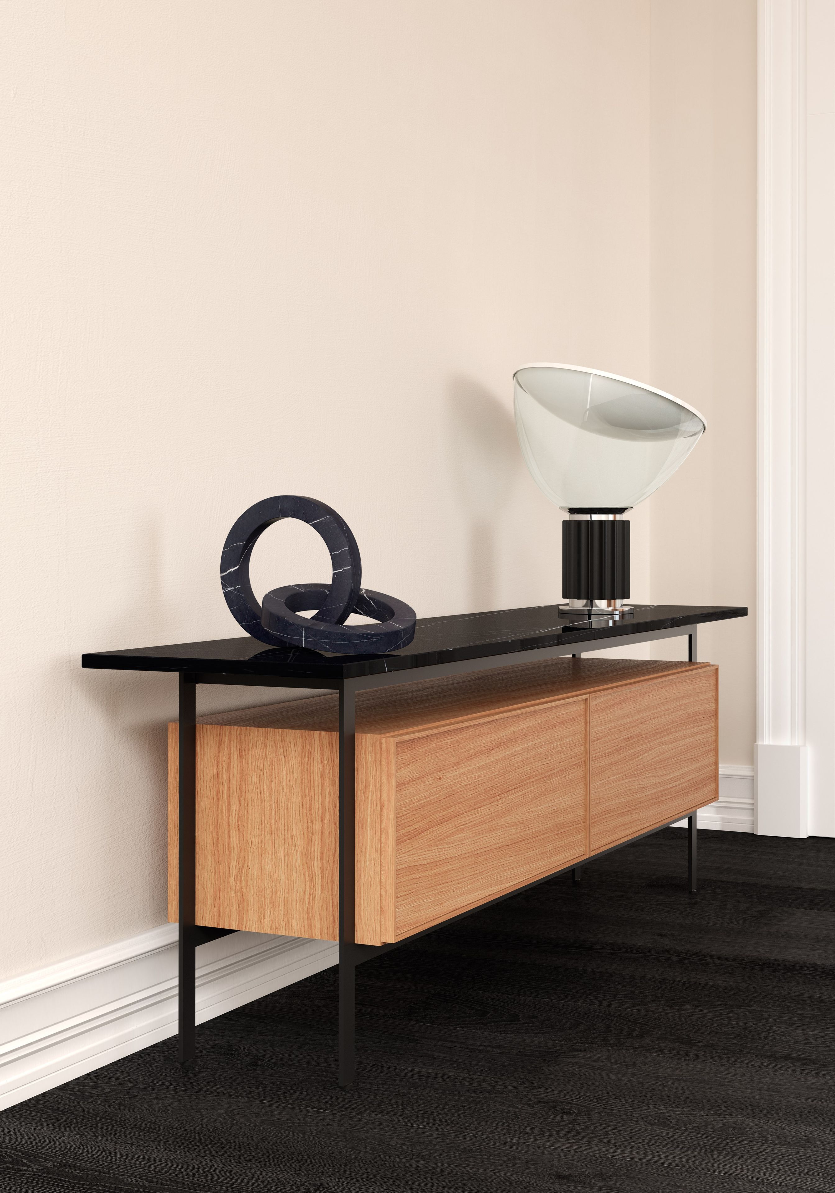 Деревянный шкаф с откидными дверями Punt Чикаго ARCH-00051878 - Вид №9