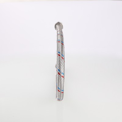 VTf.001.IS.0404080 Подводка гибкая для воды с ниппелем из нержавеющей стали, гайка–гайка Valtec 80 см  - Вид №6