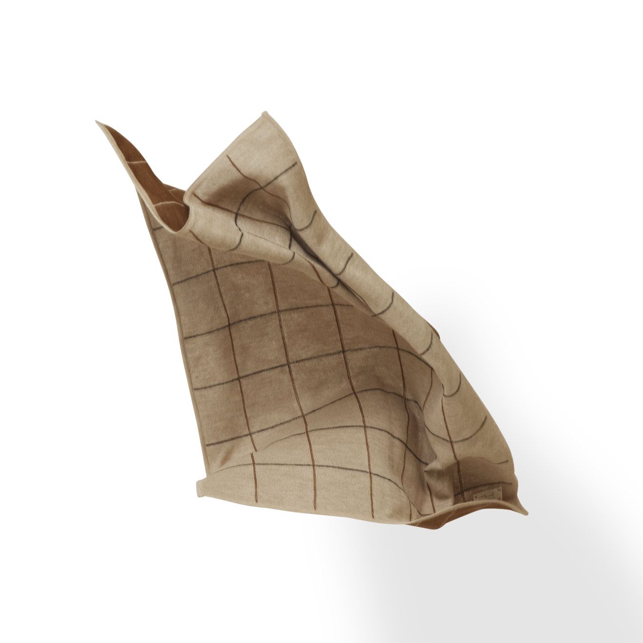 Детское шерстяное одеяло в клетку с двойным лицом Form & Refine Aymara ARCH-00032449 - Вид №1