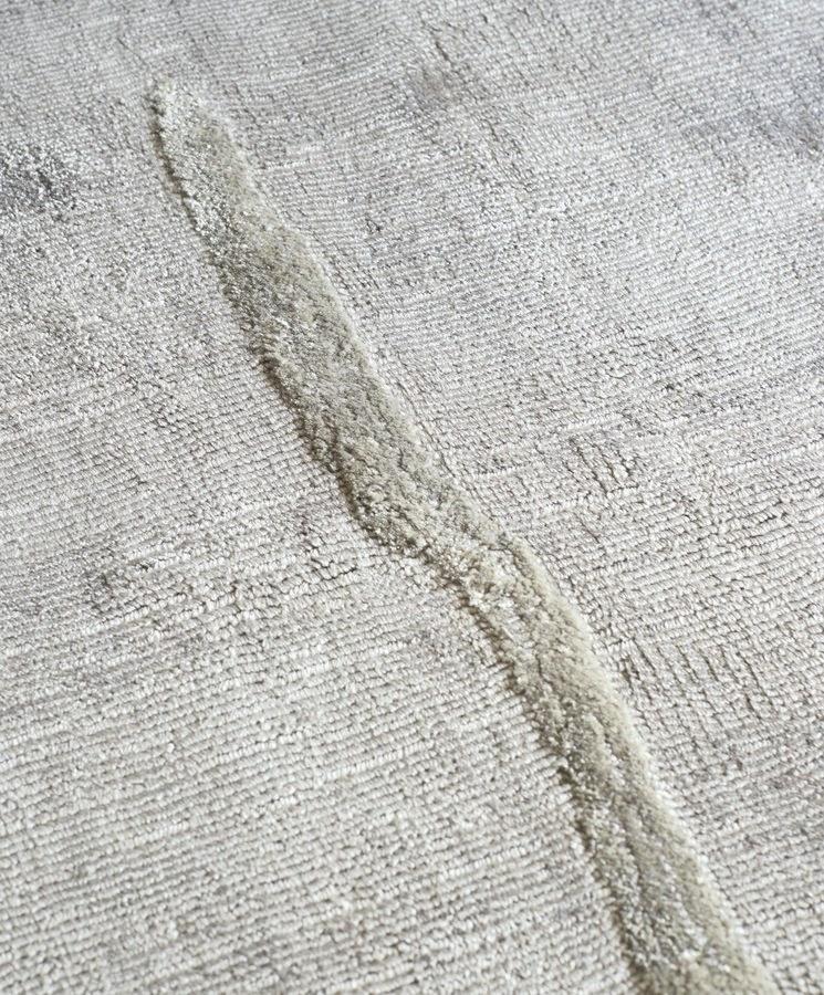 Toulemonde Bochart Однотонный прямоугольный ковер из шелка Plain textured sun-id-1396643 - Вид №1