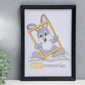 90335314 Рамка 3935884, 21х30 см, пластик, цвет черный Keep memories STLM-0189554 KEEP MEMORIES