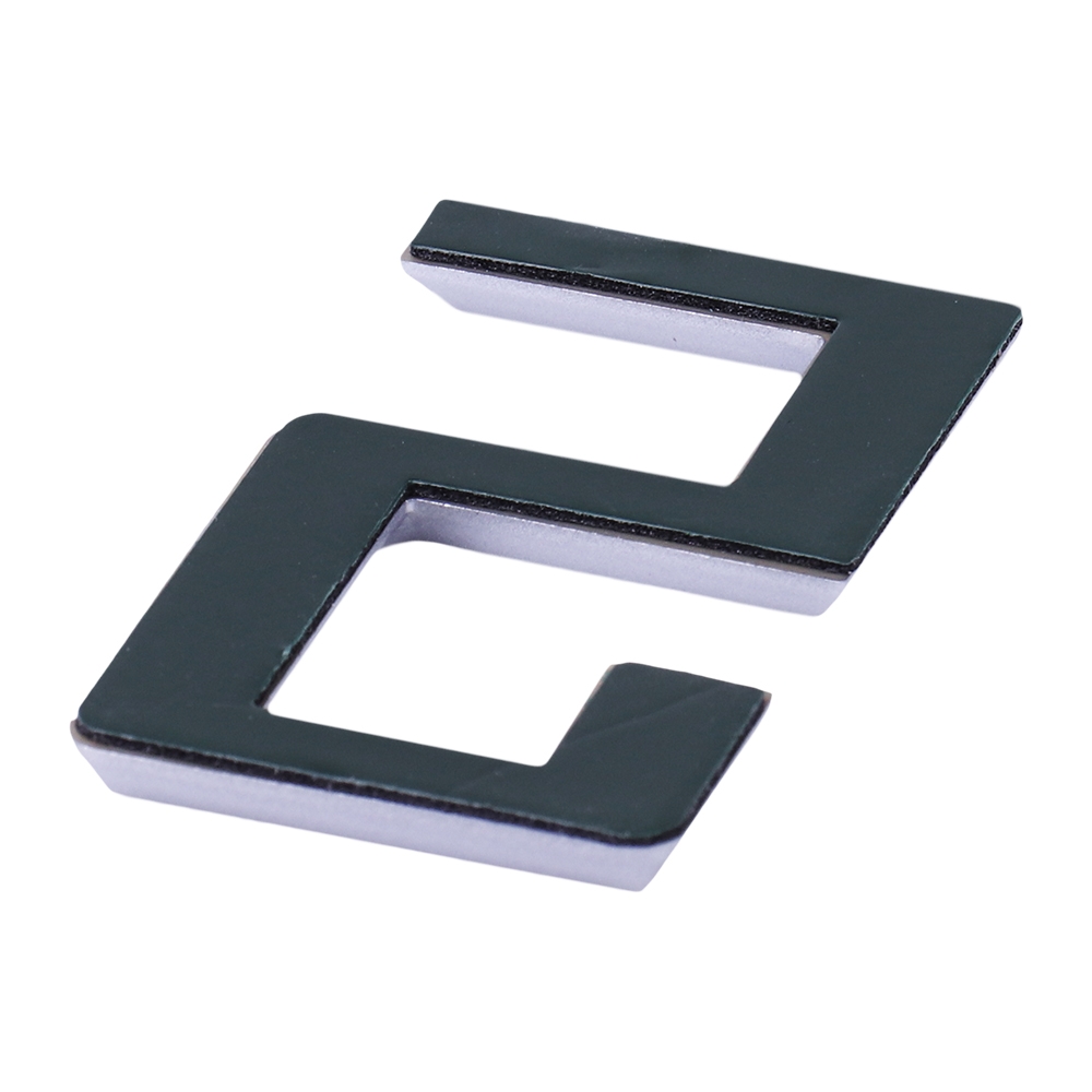 Дверной номер  «5», 37х5х60 мм, серебро LJPS0098 Public Steel Россия  - Вид №3