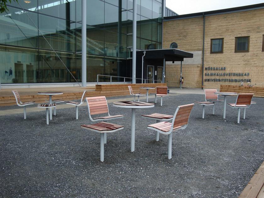 Nola Industrier Садовый стул из стали и дерева Parco sun-id-1356773 - Вид №9