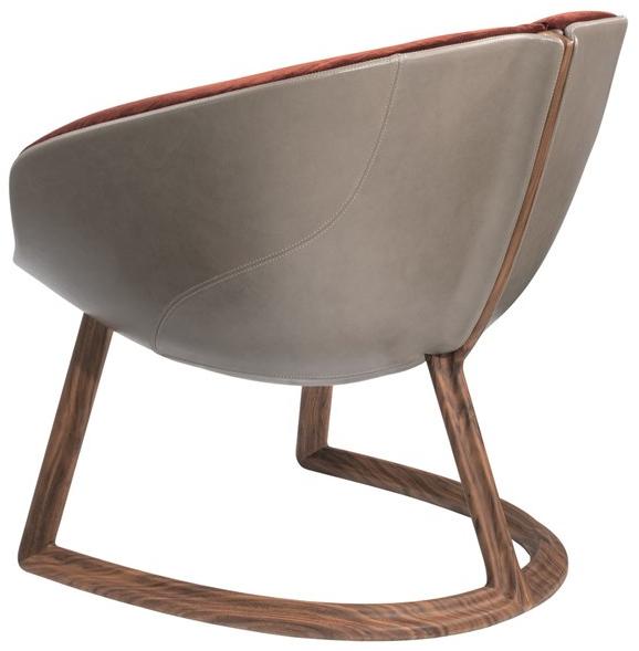 Visionnaire Консольное кожаное кресло с подлокотниками Camden sun-id-1432885 - Вид №1