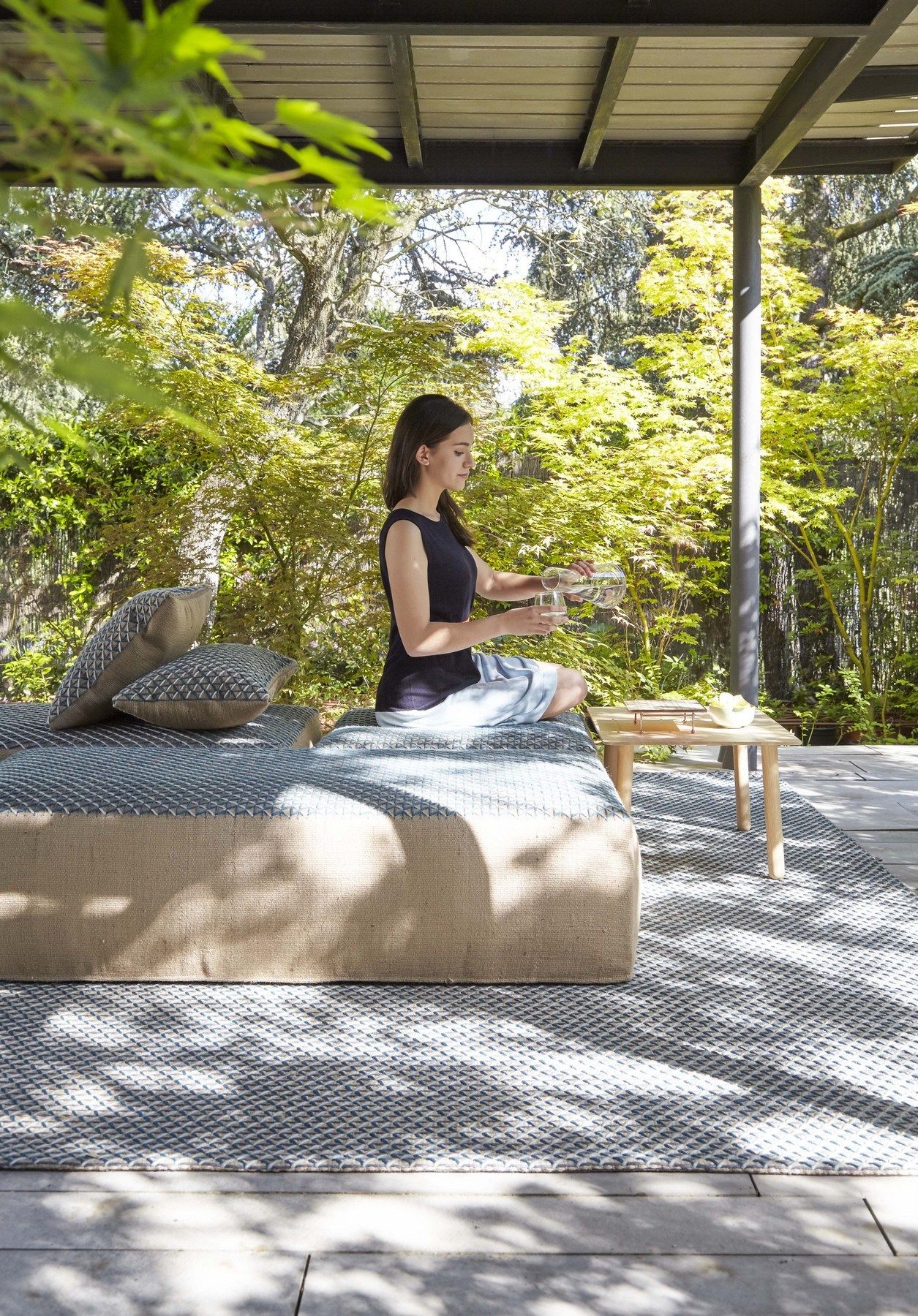 Pouf in juta GAN Raw ARCH-00092485 - Вид №11