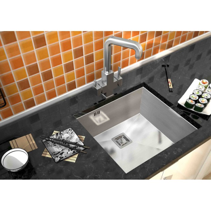 Zorg SH X 4444 ALTA Мойка кухонная прямоугольная Zorg  - Вид №2