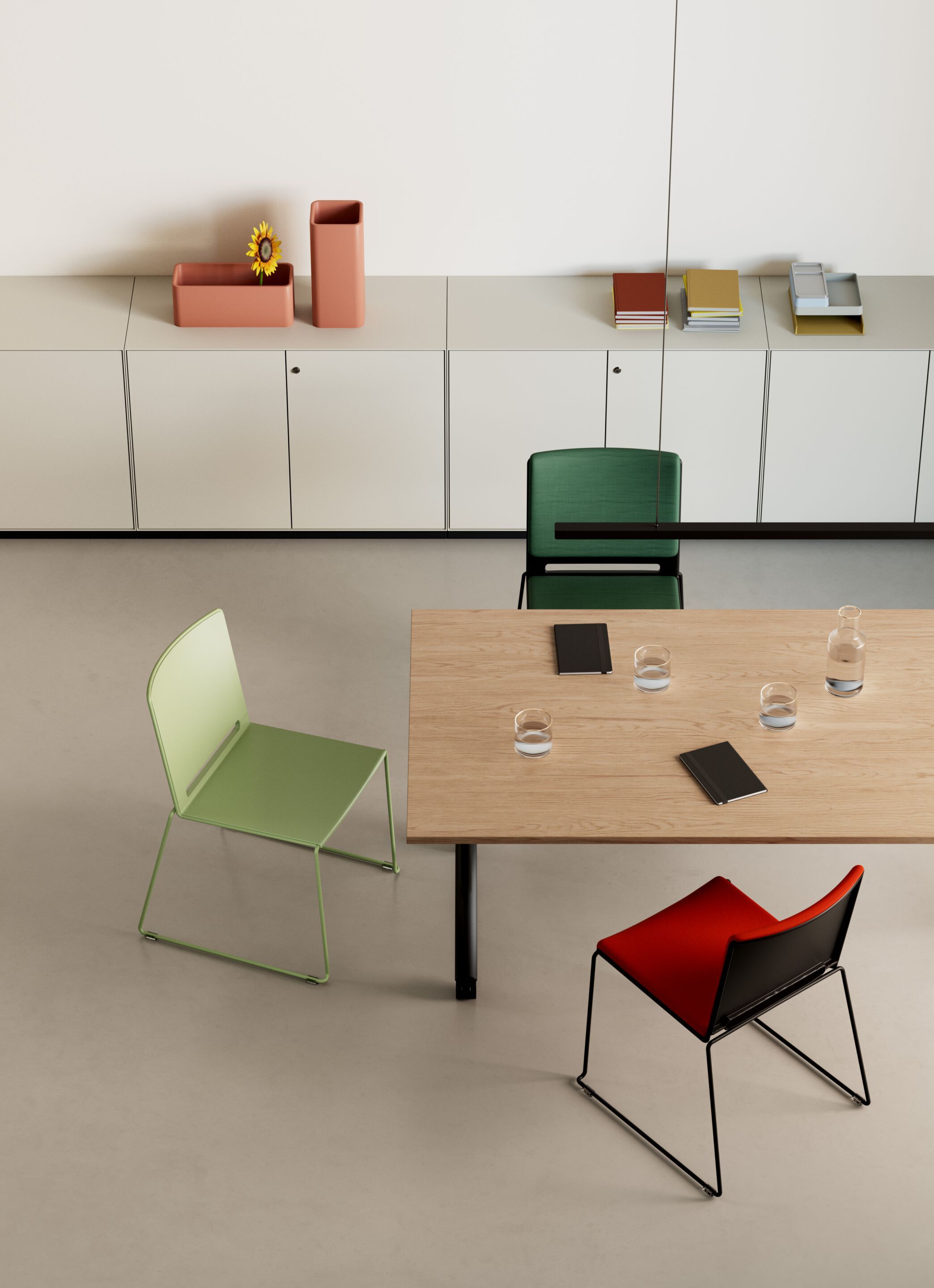 Прямоугольный стол для совещаний с откидным верхом IBEBI Архимед ARCH-00086731 - Вид №2