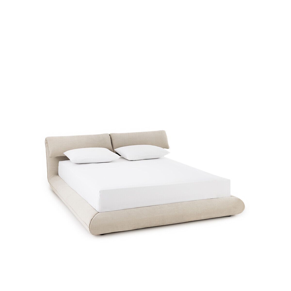 Двуспальная мягкая кровать из ткани с регулируемым изголовьем AMPM PAOL ARCH-00026430 - Вид №2