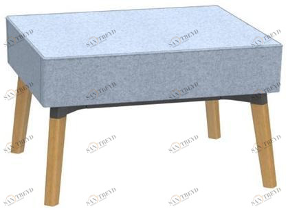 Dauphin Мягкий стул из ткани Reefs Rf 0601