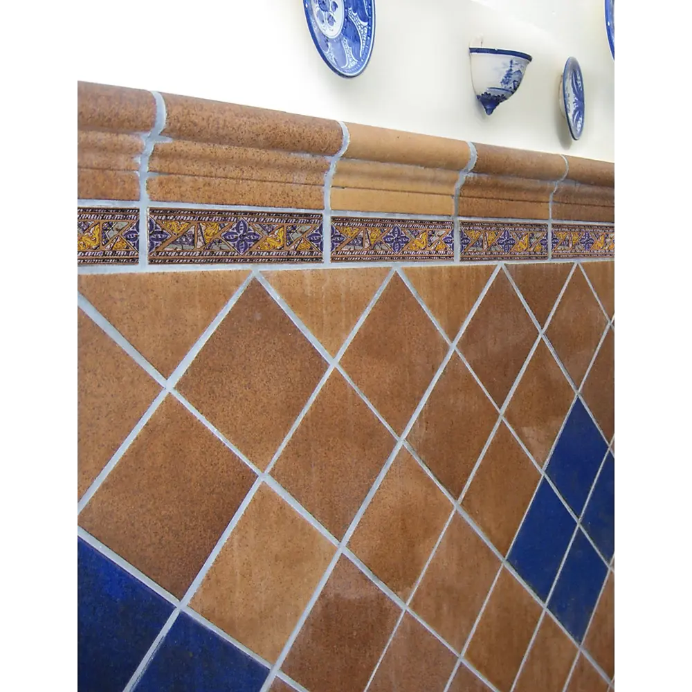 Вставка-подступенник Gresan Natural La Balma Azul 12x33 см цвет коричневый 1 шт. 12838062 STLM-2151572 Santreyd  - Вид №4