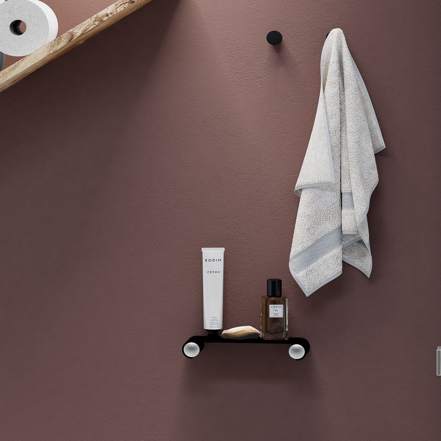 Алюминиевая полка для ванной Thermomat Elegance ARCH-00024525 - Вид №4