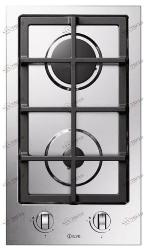 Ilve Газовая встраиваемая плита из нержавеющей стали Pro line Hcl30k Santreyd 