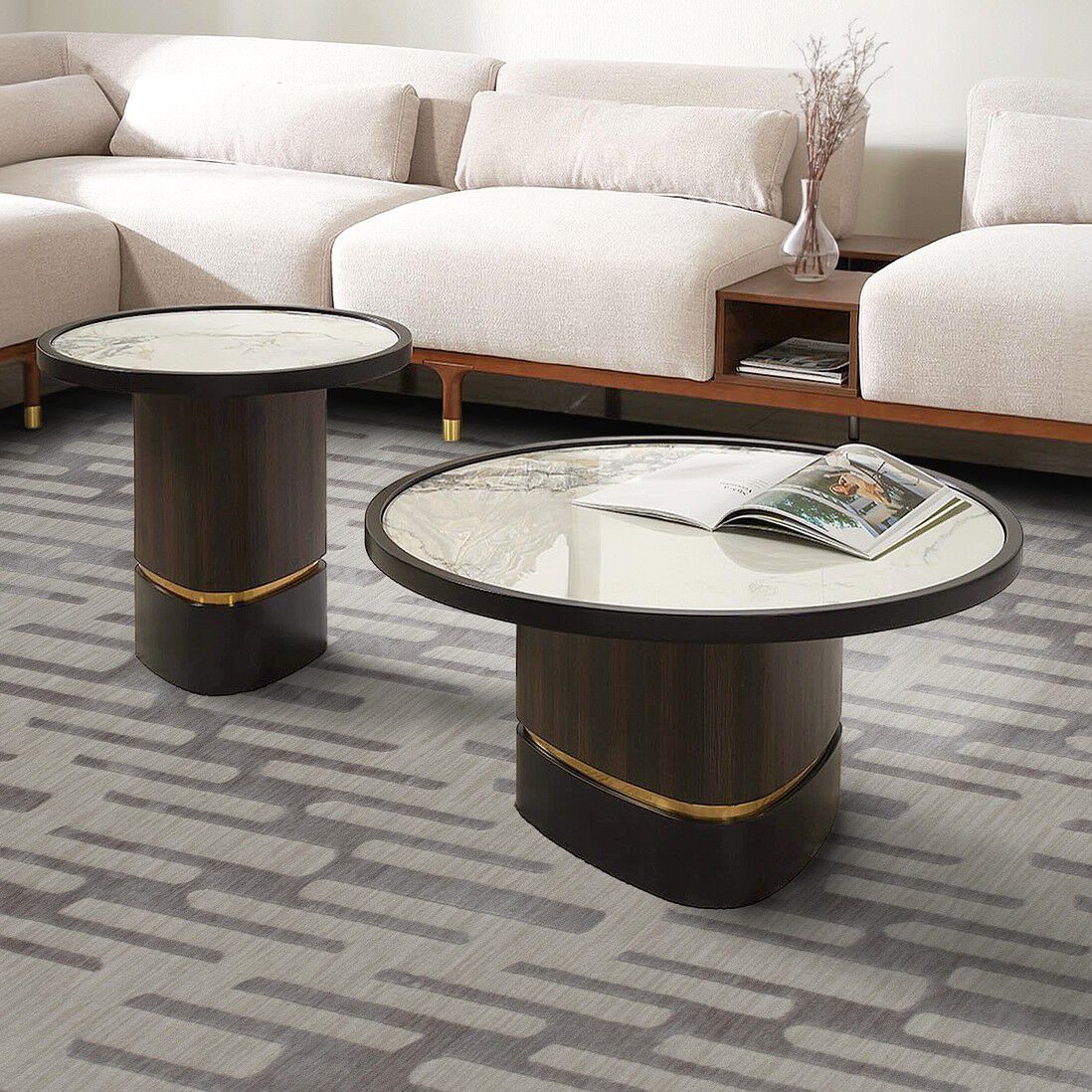 Ковер с прямоугольным рисунком Ademi Essential ARCH-00043861 - Вид №6