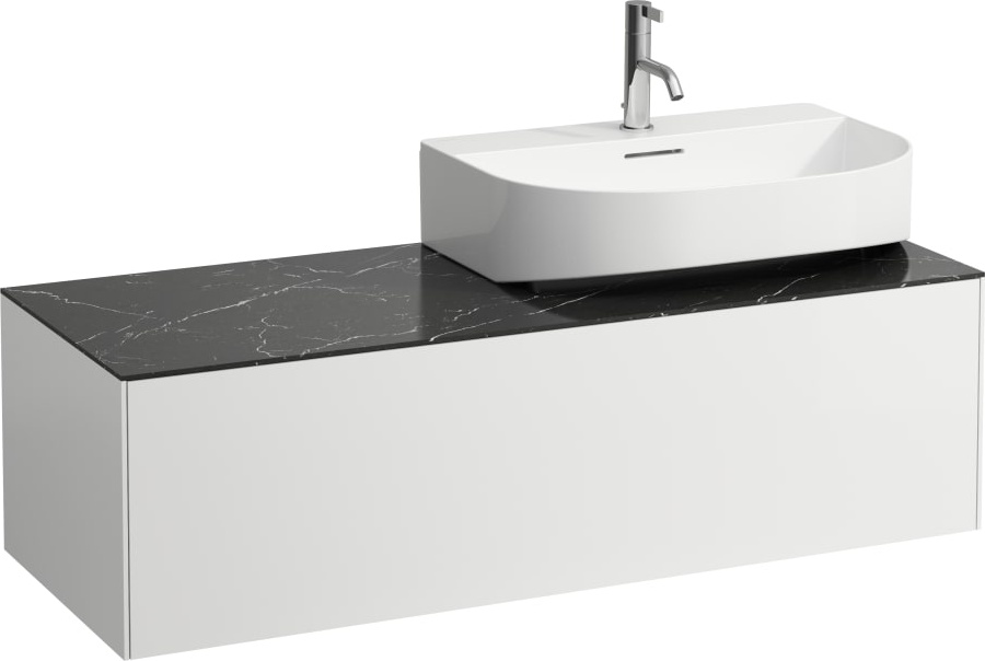 H4054530340411 Шкафчик, 1 ящик, совместим с мини-раковиной 816341, 816342, с отверстием слева/справа LAUFEN PRO - Вид №5