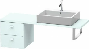 BR512600909 Brioso Шкафчик для компактной консоли Светло-голубой матовый декор