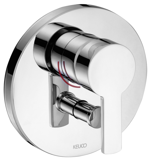 53972010181 Встраиваемый Однорычажный смеситель ванна/душ KEUCO Plan blue - Вид №1