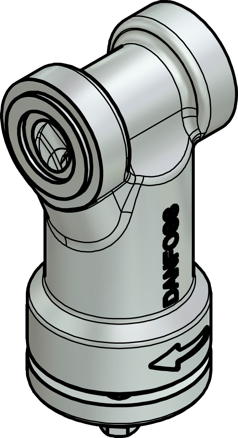 Danfoss FA — сетчатый фильтр с фланцевым присоединением FA 15 Фильтр 006-0042  - Вид №3