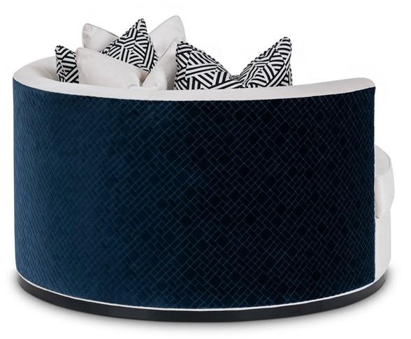 Stylish Club Мягкое бархатное кресло с подлокотниками Empire Scf.e09 - Вид №1