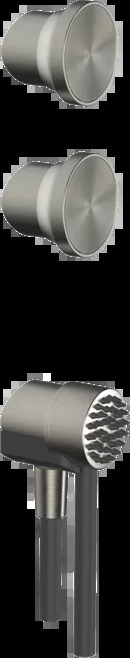 Отклоняющая ручка-ручной душ 66212 239 Gessi Origini ПОЧИЩЕННАЯ ЩЕТКОЙ СТАЛЬ