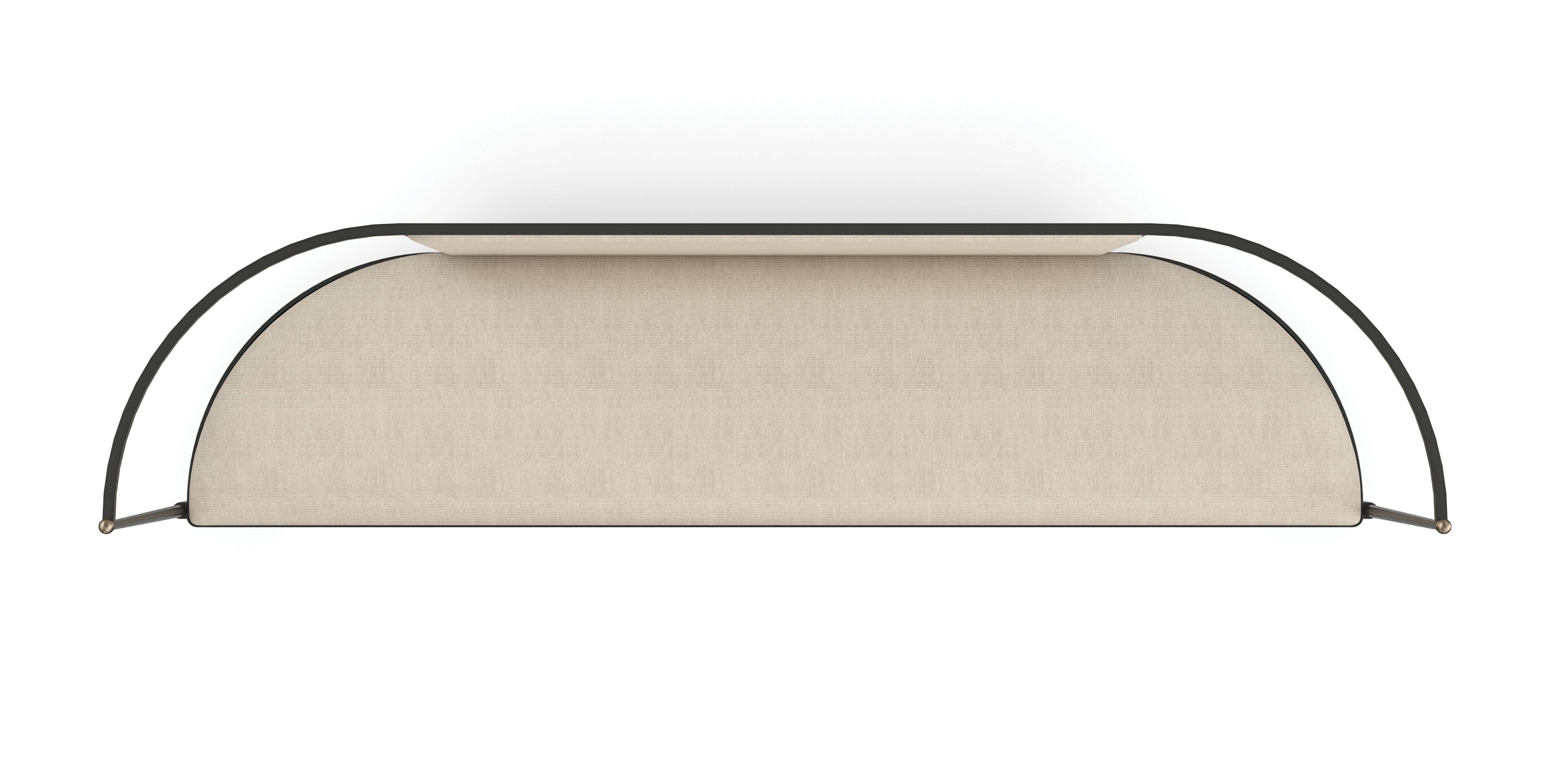 Тканевая скамья со спинкой Caracole TOULOUSE ARCH-00019042 - Вид №3