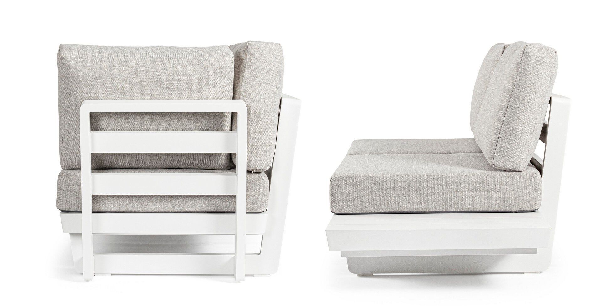 Угловой садовый диван из ткани BIZZOTTO Infinity ARCH-00091397 - Вид №9