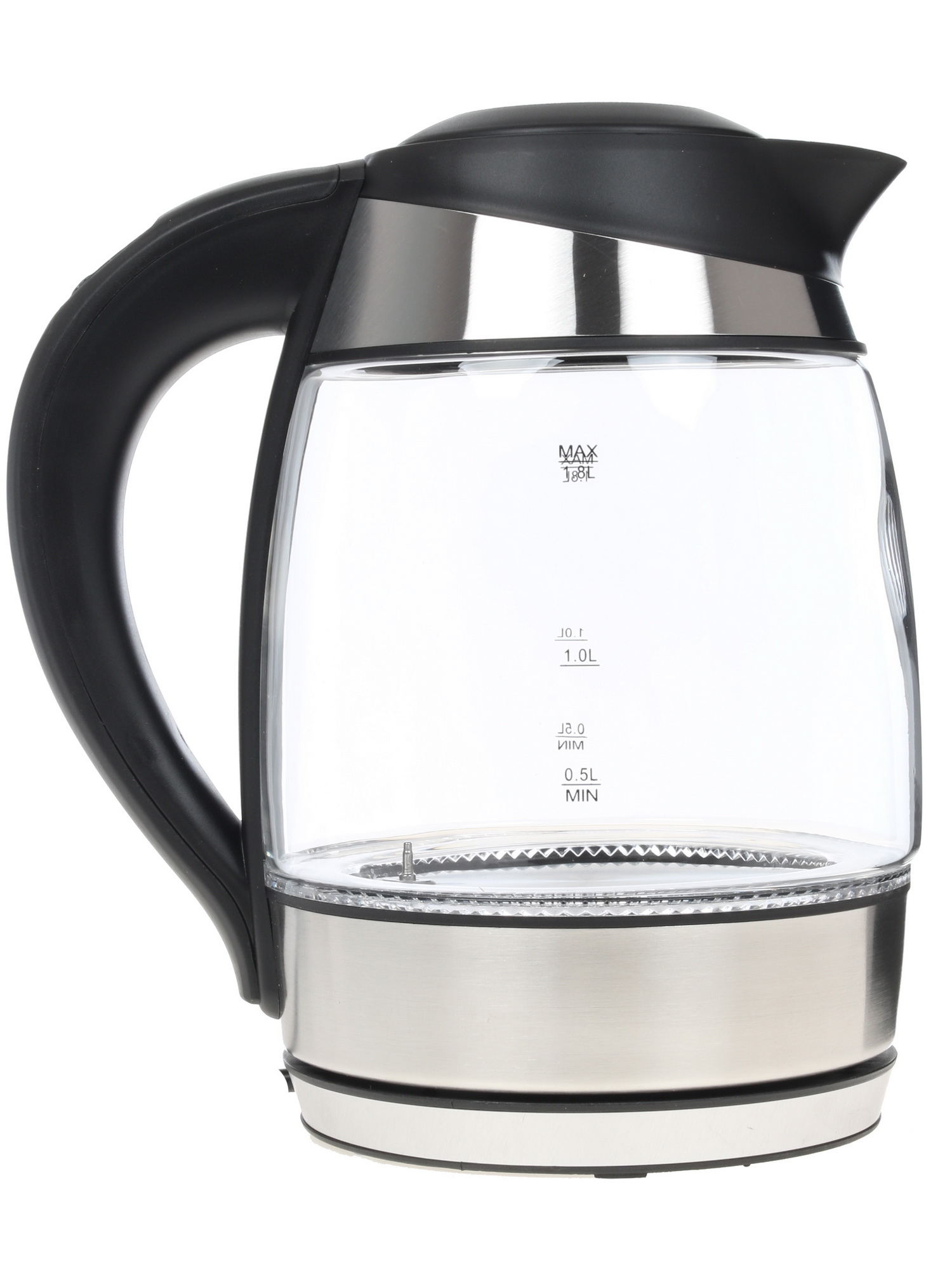 1146033 Электрочайник DEXP KG-1800 Smart серебристый STDN-0007288 - Вид №5