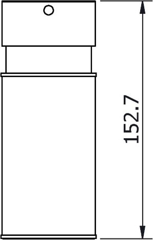 70670 Дозатор настольный цвет хром LANGBERGER Accessories - Вид №2