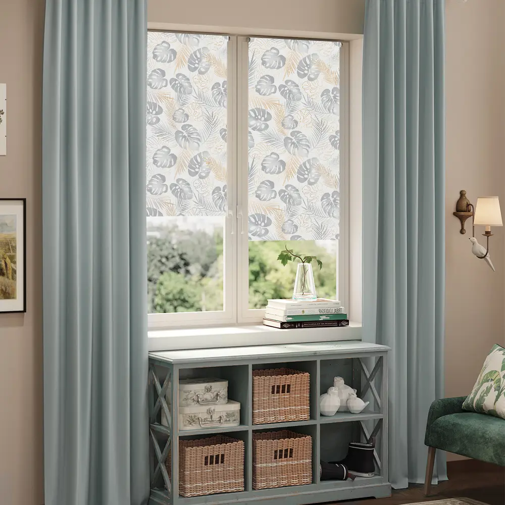 Штора рулонная Лима 40x170 см коричневая DOMLEGRAND STLM-2115659 - Вид №3