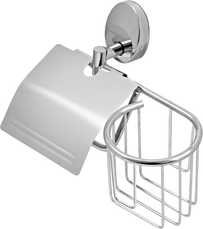 2512.006 Держатель для туалетной бумаги и держатель дезодоранта Solinne 16053 нержав сталь PUFF  - Вид №1
