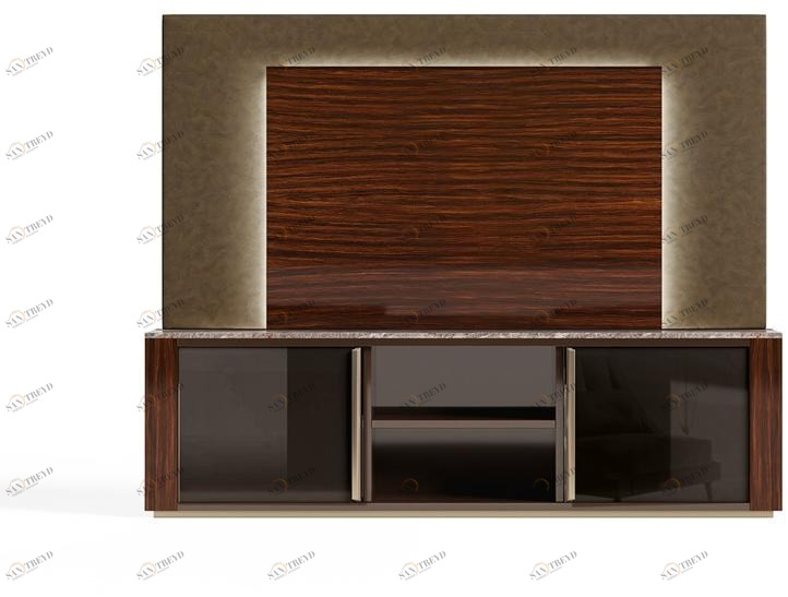 Barnini Oseo Тумба под ТВ из дерева Richmond upon thames Rc132