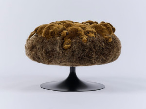 Полиэстер круглый пуф