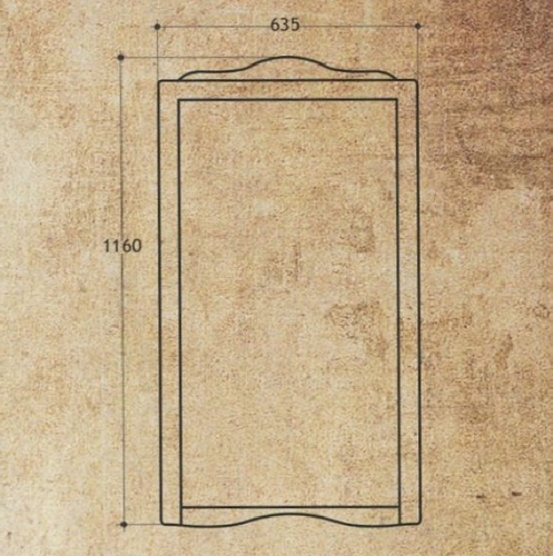 ML.BLL-SP447.DB Зеркало Migliore Bella - Вид №3