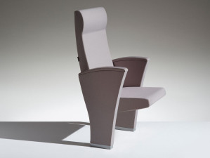 Кресло для аудитории с подголовником