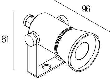 Flexalighting Регулируемый алюминиевый проектор для улицы sun-id-1352100 - Вид №3