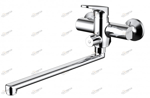 Смеситель для ванны излив 350 мм БЕЗ аксессуаров ELER F6191238CP-01L-RUS bravat