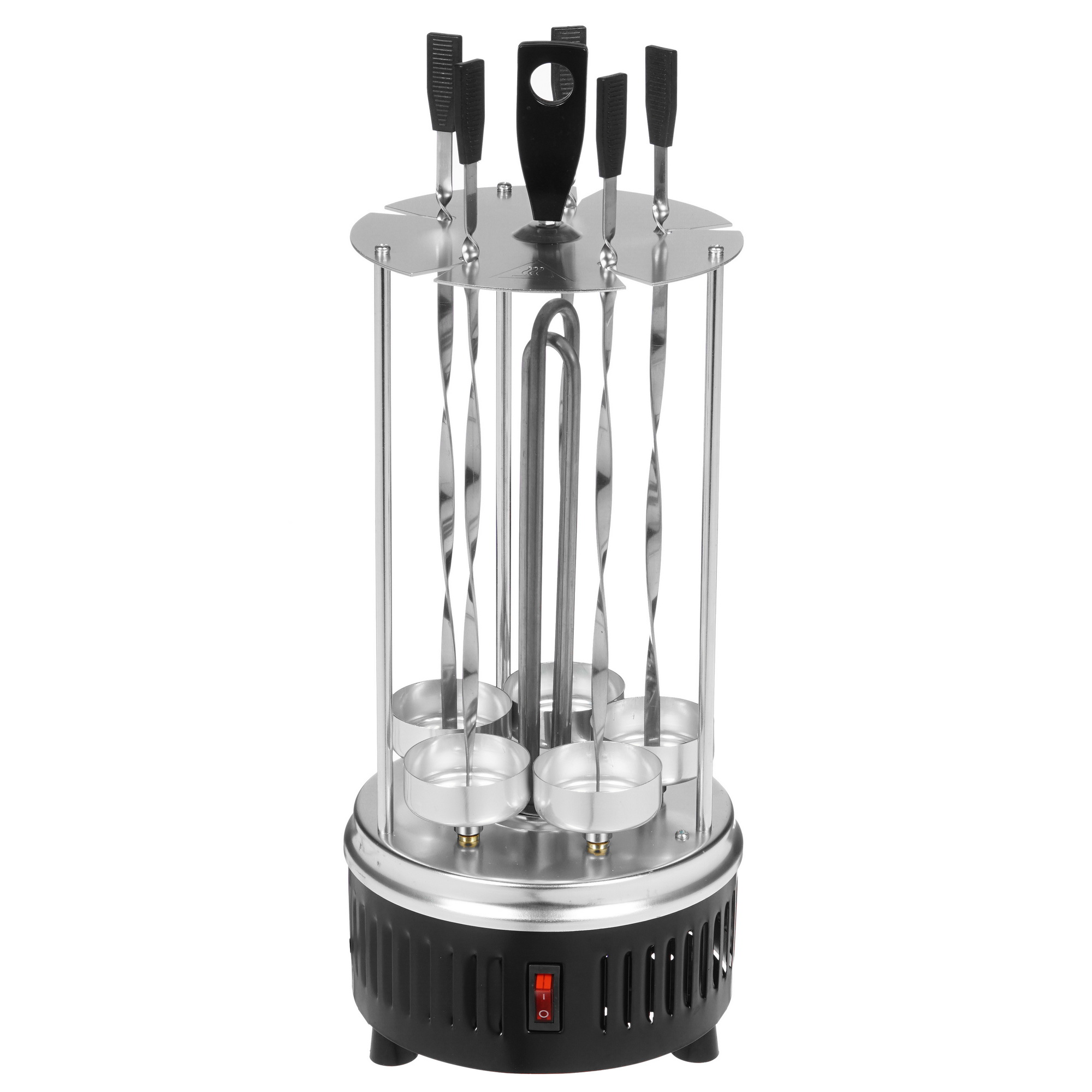 8171795 Электрошашлычница Delta DL-6700 серебристый STDN-0126172 - Вид №2