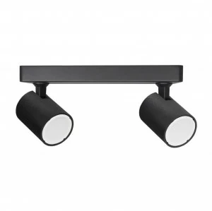 Спот потолочный черный на 2 лампы Crystal Lux CLT CLT 017CW2 L250 BL CRYSTAL LUX CLT 017 00-3926703 Черный