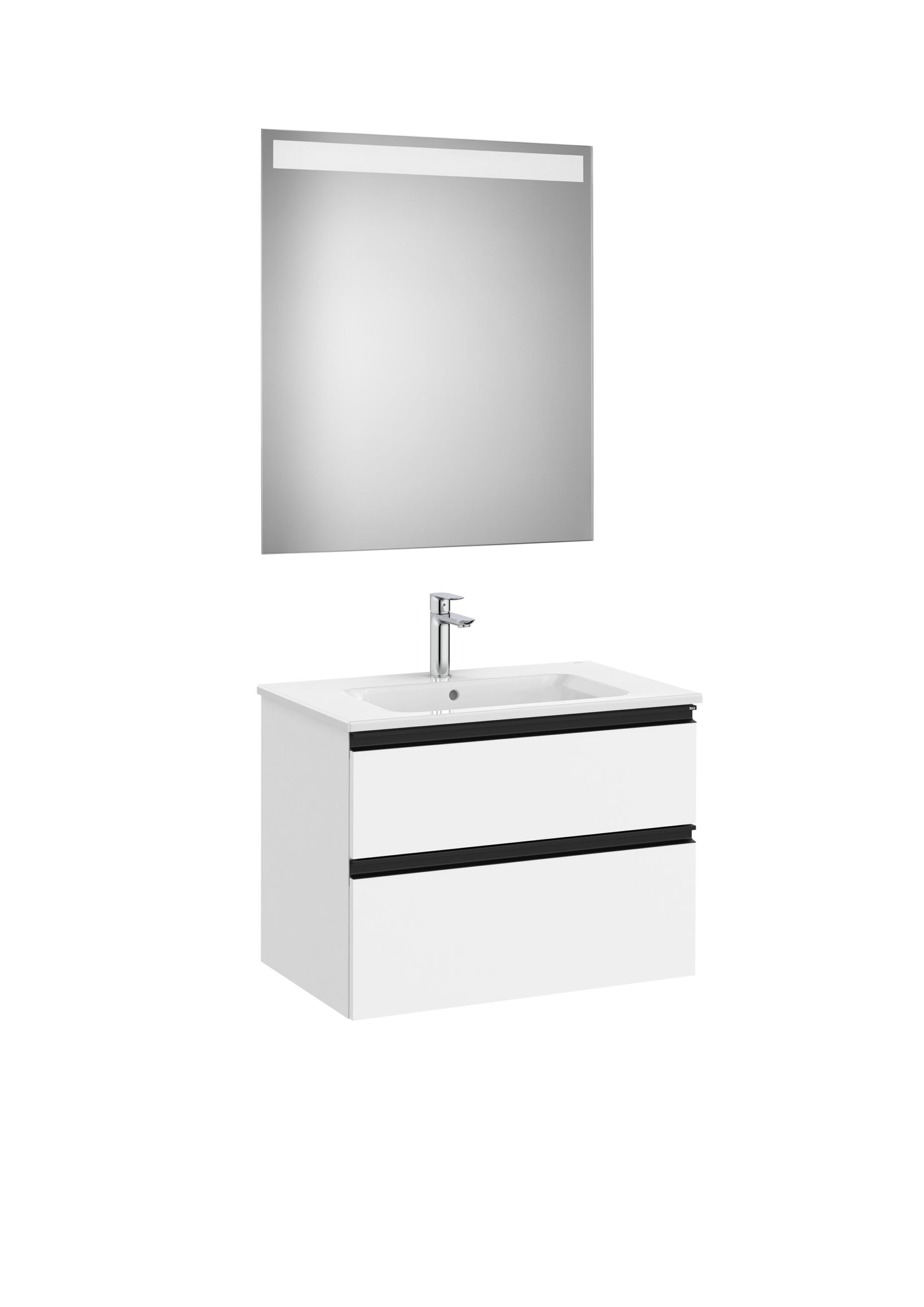 Деревянный умывальник с зеркалом и встроенной раковиной Roca UNIK A8515 / A8518 ARCH-00035896 - Вид №8