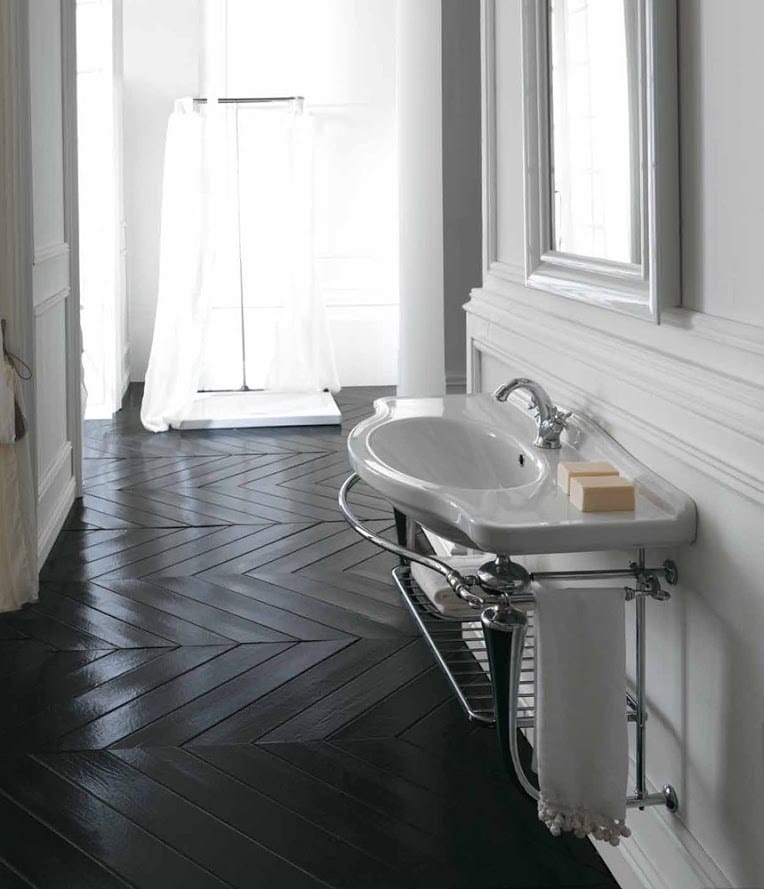 Керамическая раковина с держателем для полотенец Galassia ETHOS ARCH-00088769 - Вид №3