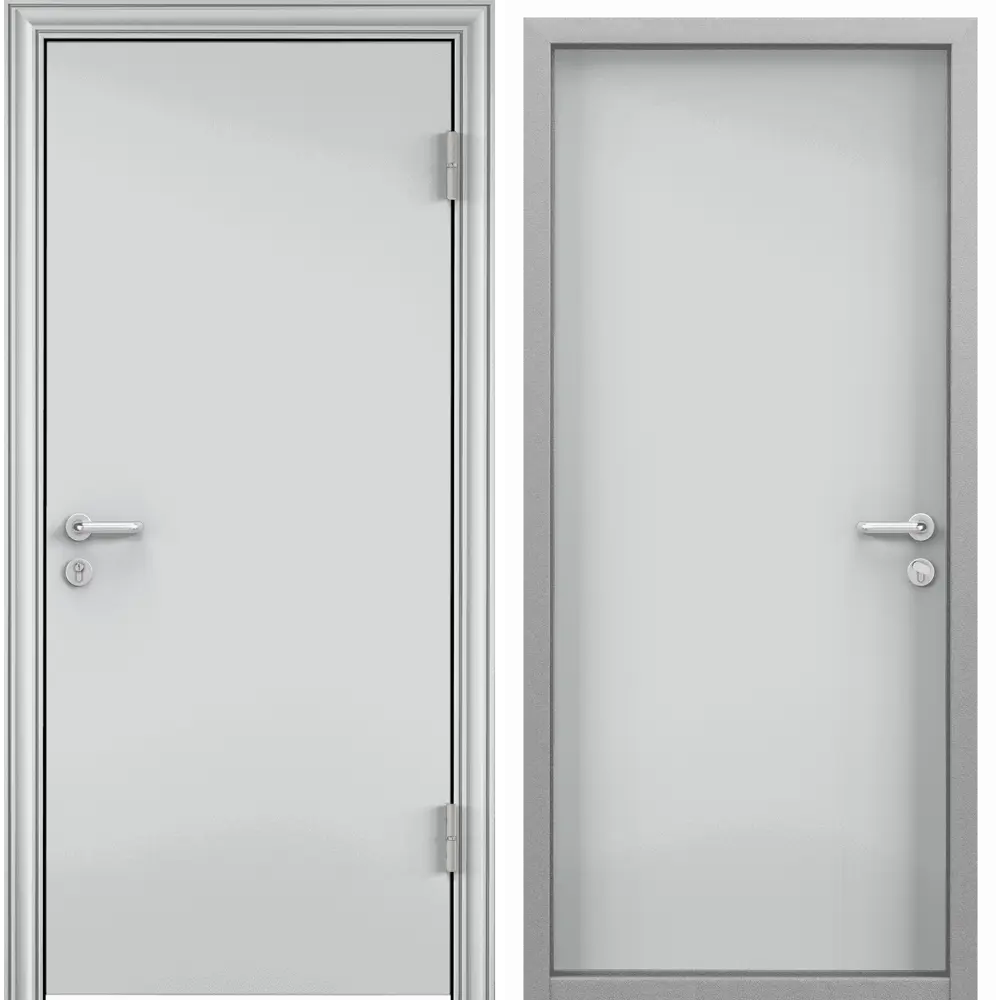 Дверь противопожарная металлическая ДП-1, 880 мм, правая TOREX STLM-2075900