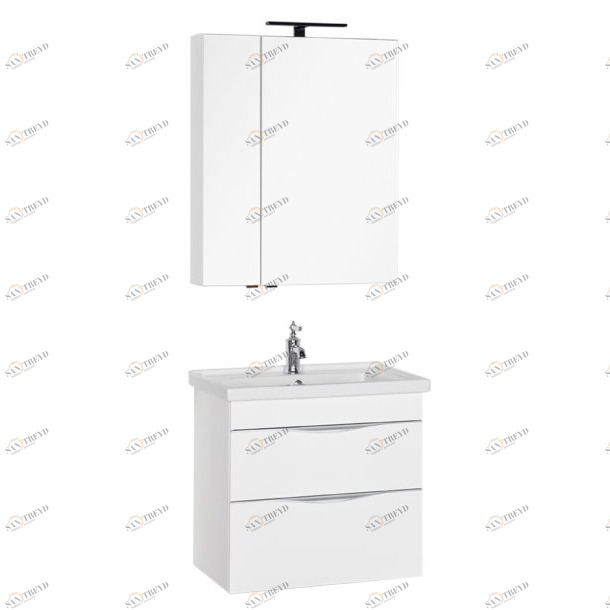 Комплект мебели Aquanet Эвора 70 белый 00184550