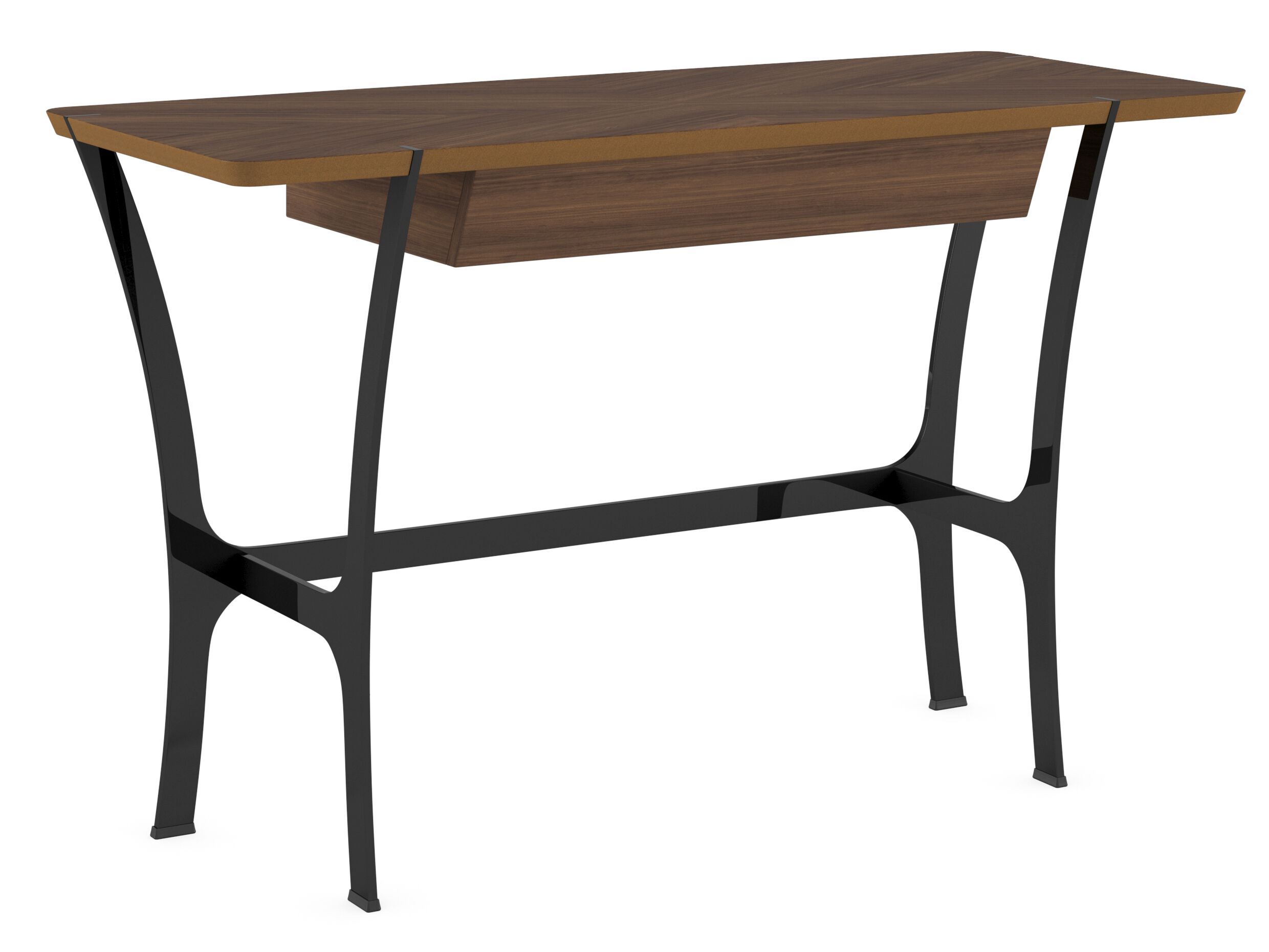 Прямоугольная консоль из шпона с ящиками Ersa Ravel ARCH-00141884