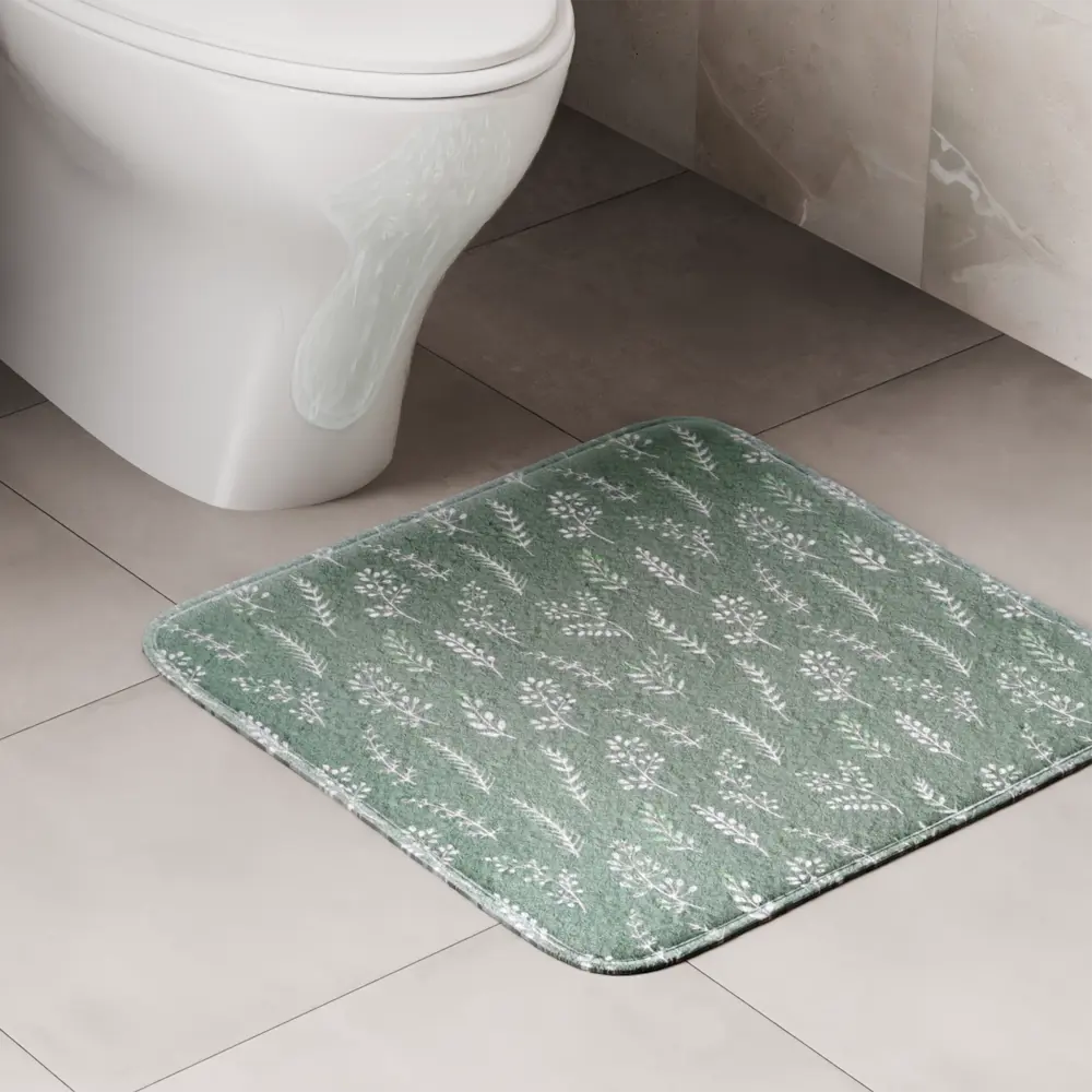 Коврик Вереск для туалета 45×45 см - антискользящий и гигиеничный 89421227 Santreyd STLM-1583832