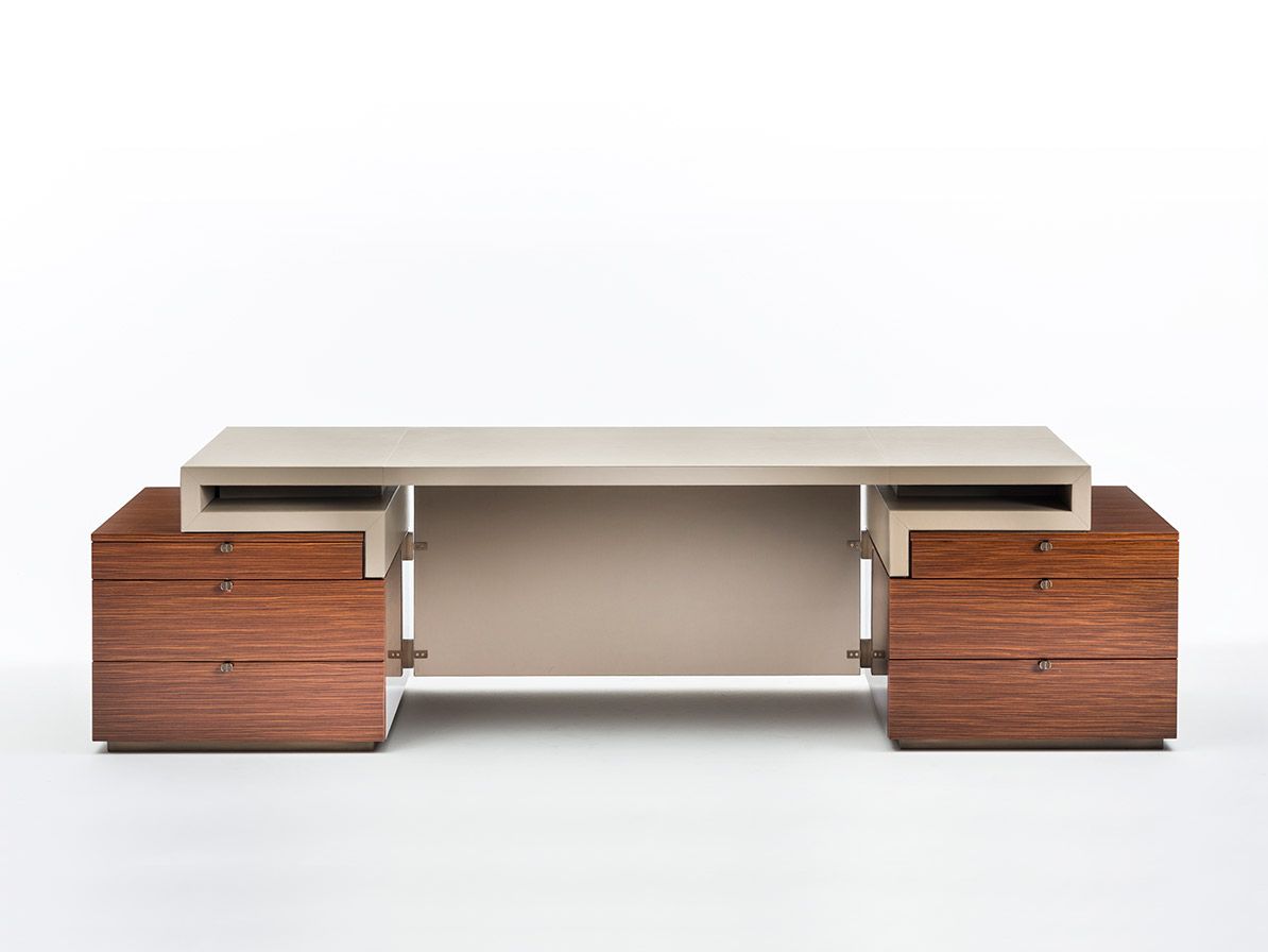 Исполнительный стол из розового дерева с ящиками OAK Милан ARCH-00004739