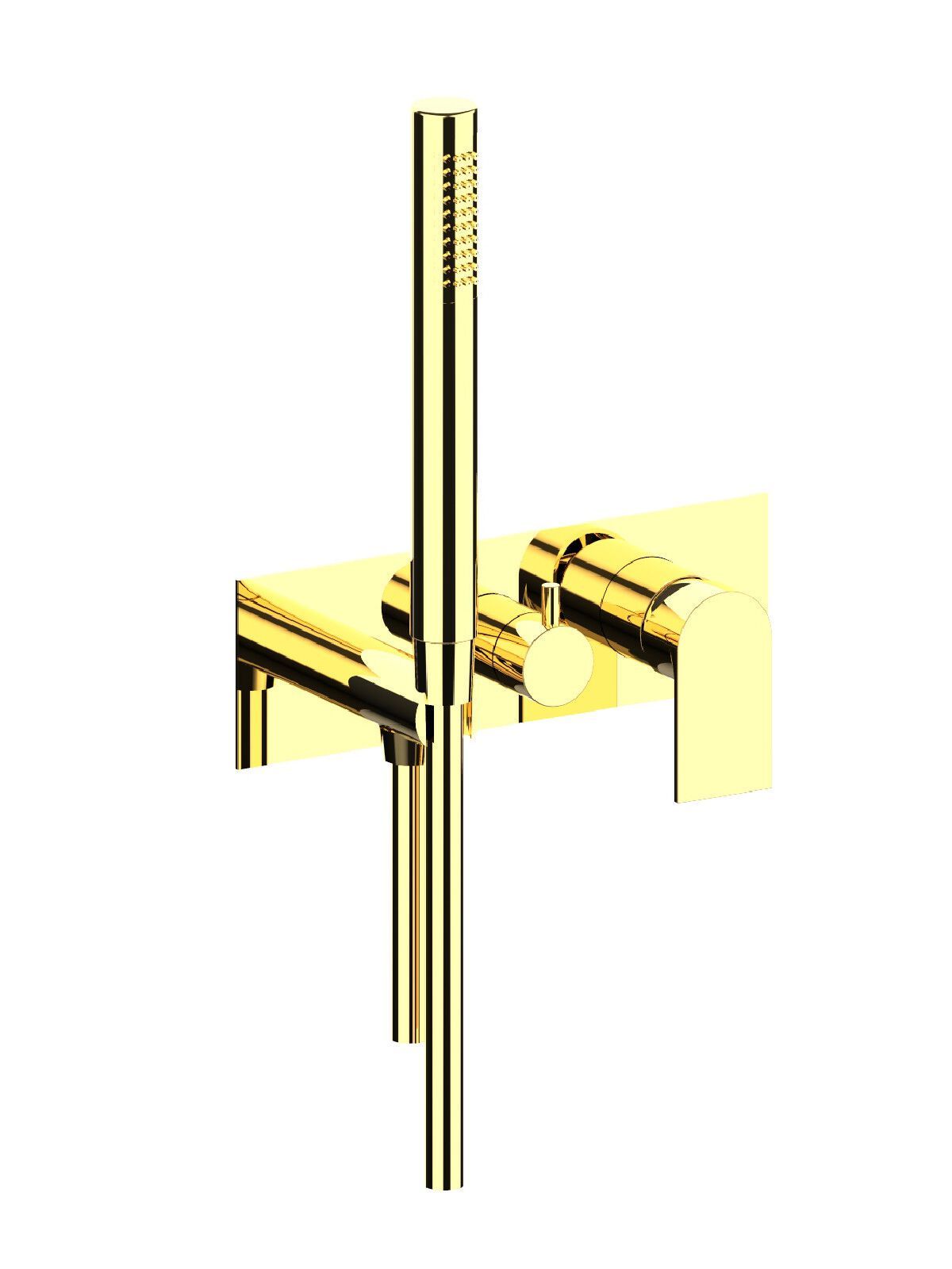 Однорычажный смеситель для душа с ручным душем Rubinetterie Frattini отдельная эстетика ARCH-00087296 - Вид №2