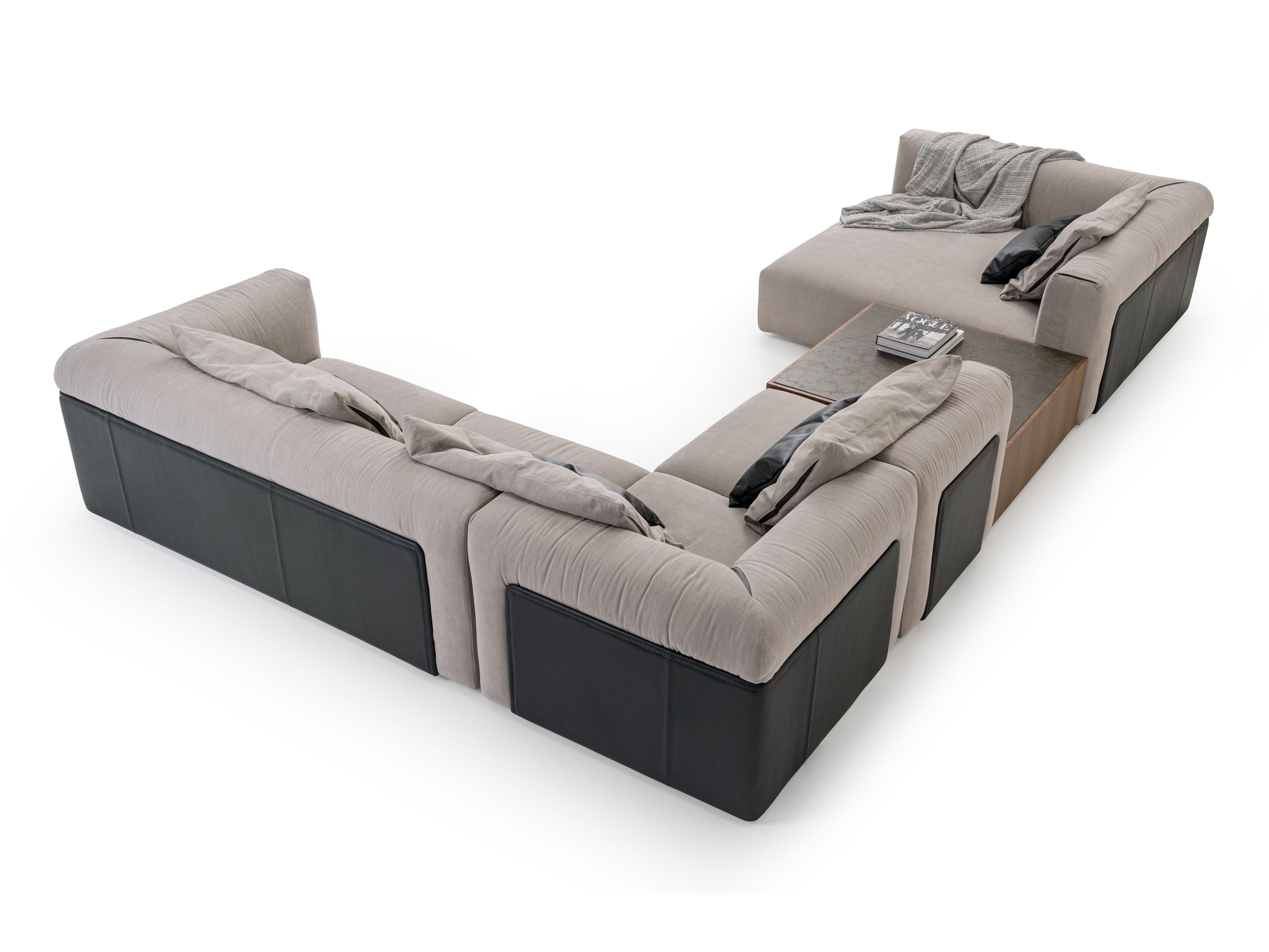 Секционный диван из ткани Turri Soul ARCH-00038031 - Вид №2