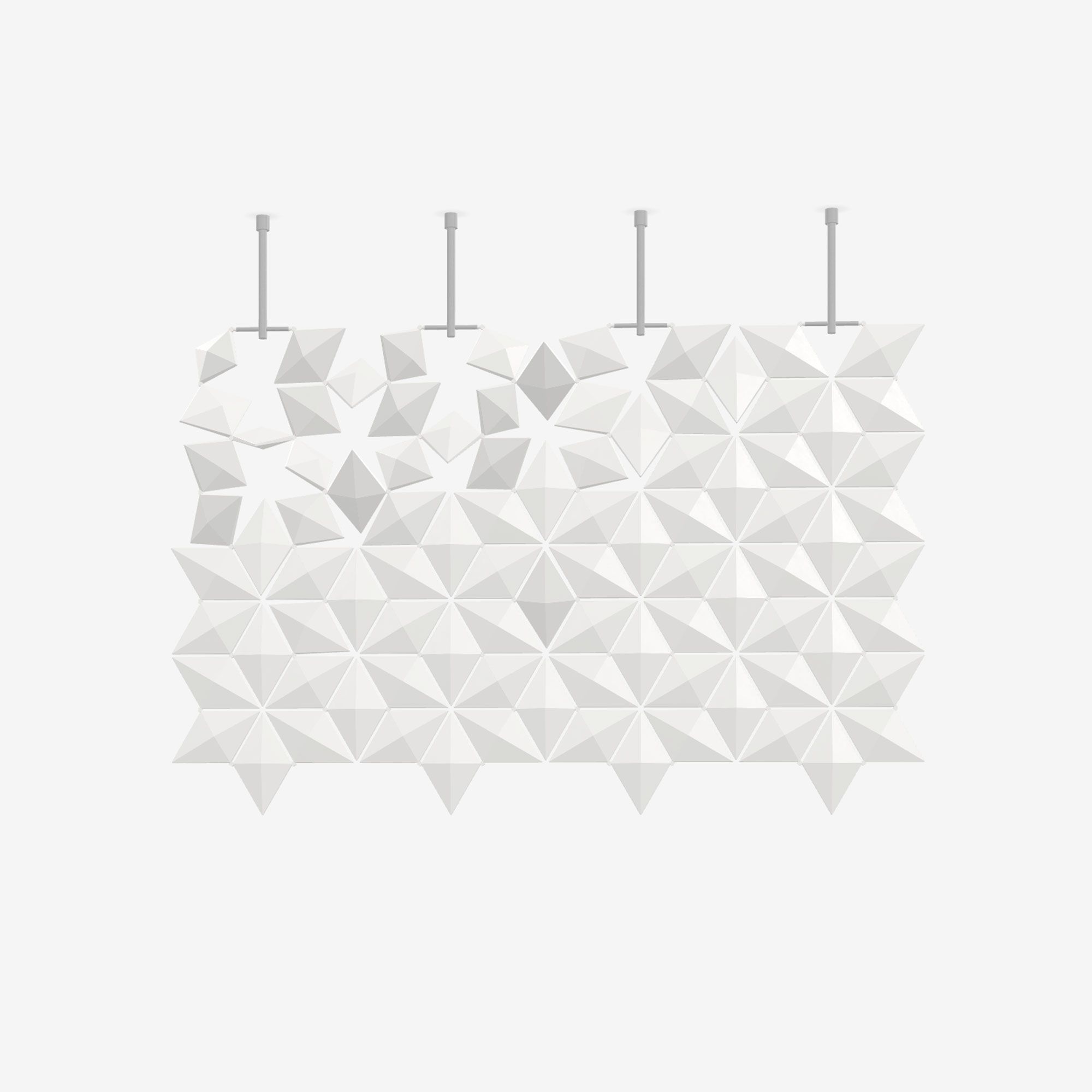 Подвесная перегородка bloomming FACET 136x89cm bianco ARCH-00110623 - Вид №2